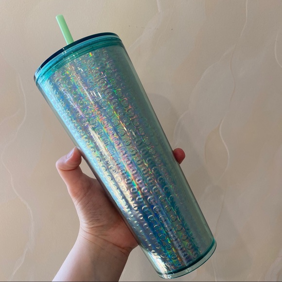 Starbucks Accessories - Starbucks Tumbler Bubble Iridescent Venti Mint NEW